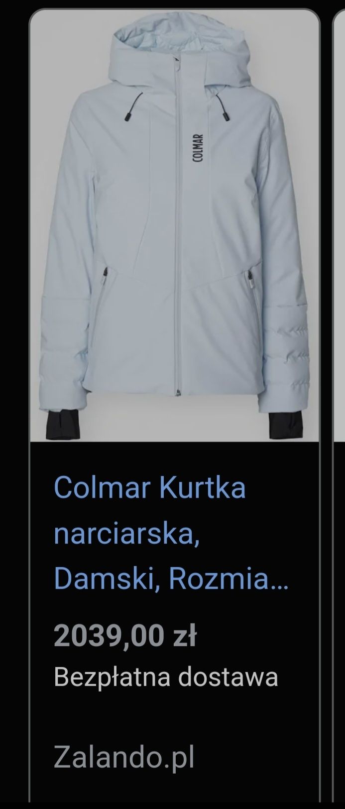 Kurtka narciarska COLMAR