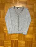 Kardigan Burberry Brit logo sweter