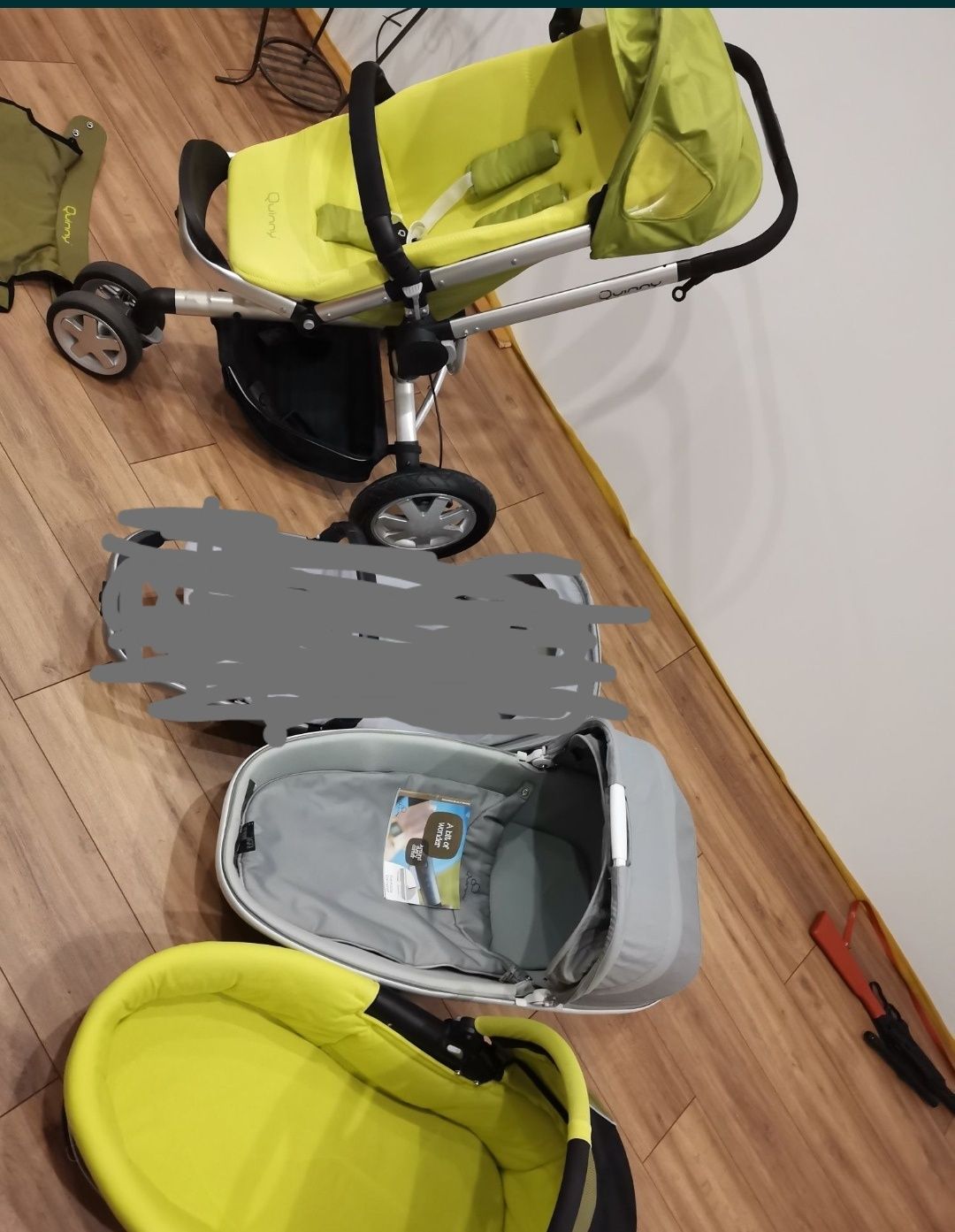 Wózek quinny buzz zestaw 2 gondole, spacerówka