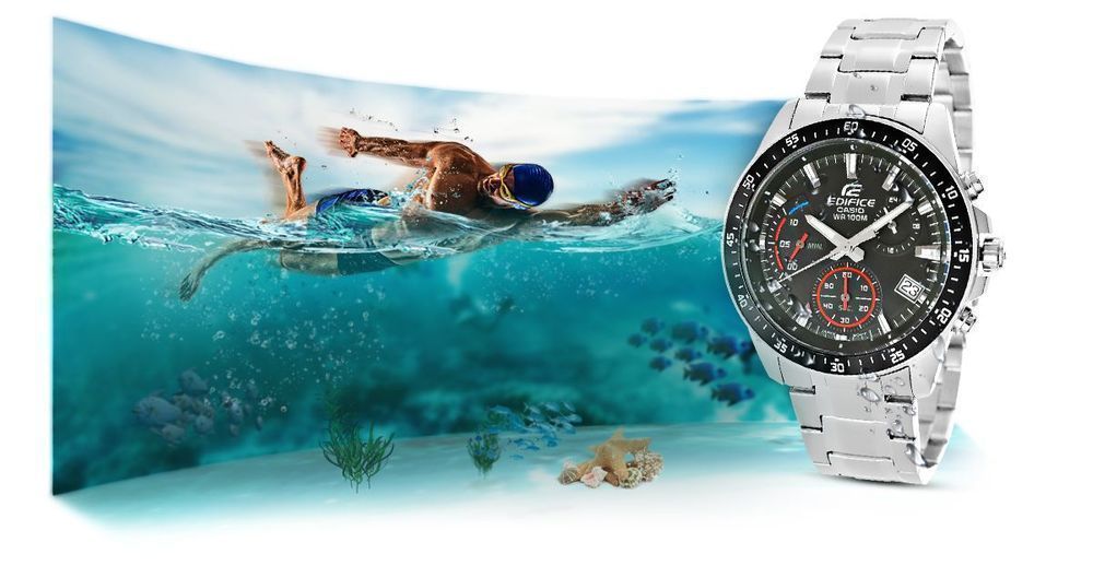 Zegarek Męski Casio Edifice EFV-540D-1AVUEF 10 BAR