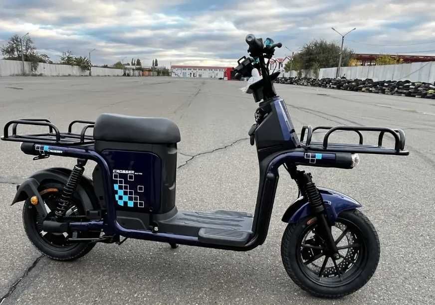 Электроскутер Crosser-мощный и надёжный партнёр для поездок 1000W 24Ah