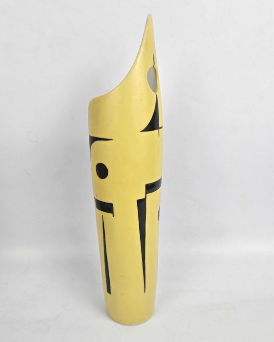 New Look Wazon a'la Picasso Zsolnay Török Janos Węgry lata 60-te 27cm