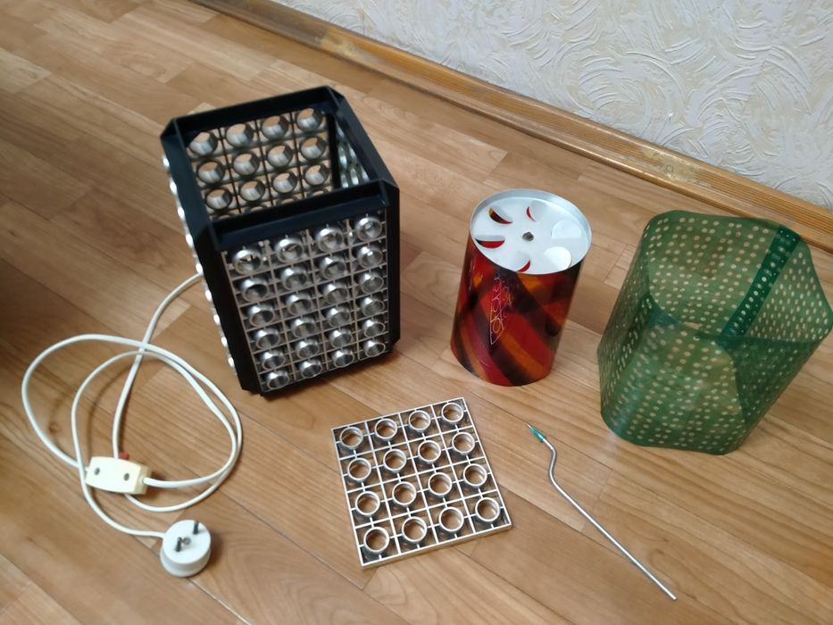 Светильник ночник СССР Тембр ,радуга диско,вечер