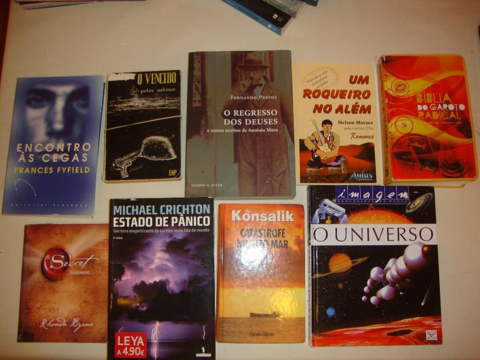 Livro vários (Perfeito Estado)