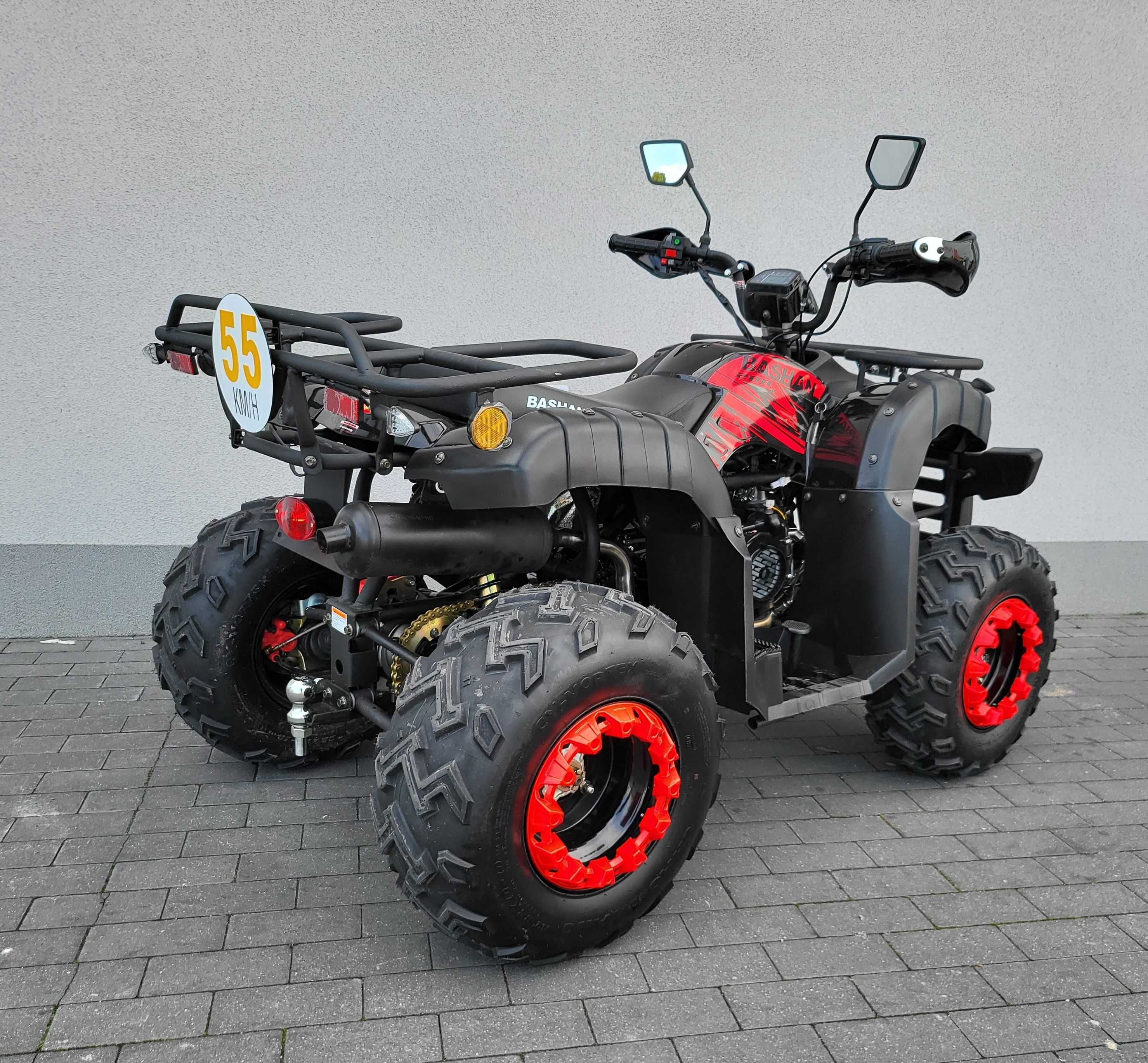 DOSTAWA GRATIS !! Quad Bashan 200cc Homologacja 2 osobowa, automat