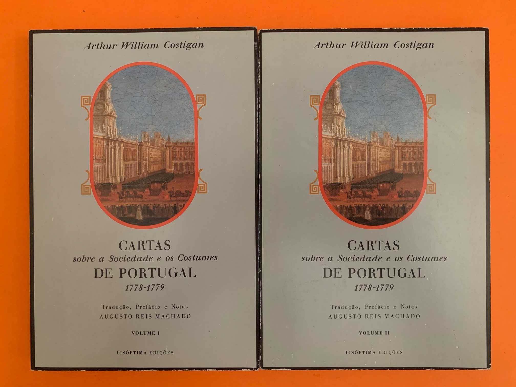 Cartas de Portugal 1778-79: vol I e II - Arthur William Costigan