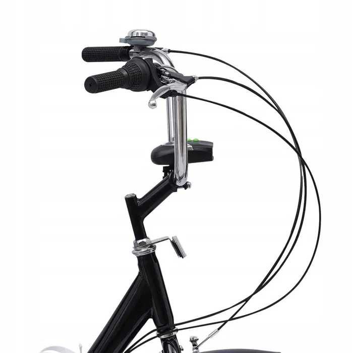 Stabilny trójkołowy rower 24" dla seniora dla dorosłych – składany