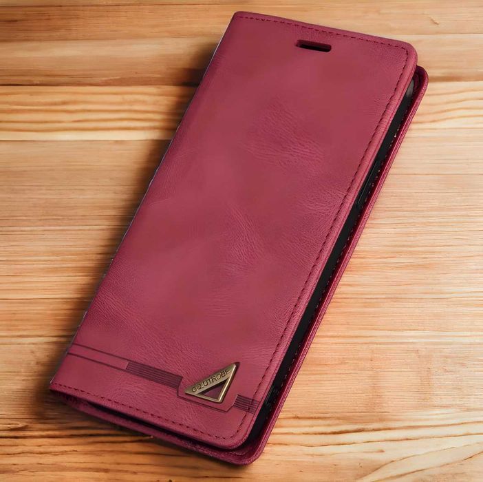 Чехол книжка магнитный Redmi note14\note10\note13 Кожаный чехол книга