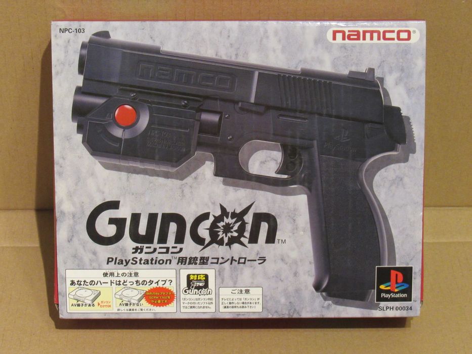 Guncon G-Con original em caixa JP Playstation PSone
