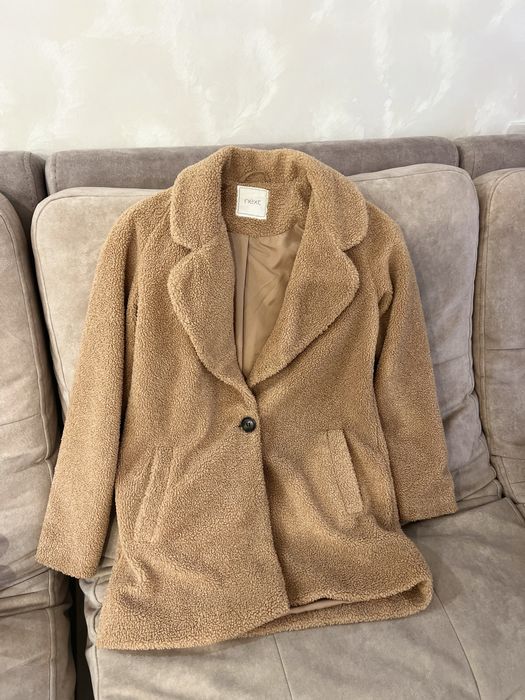 Шубка пальто Тедди next 152-156см