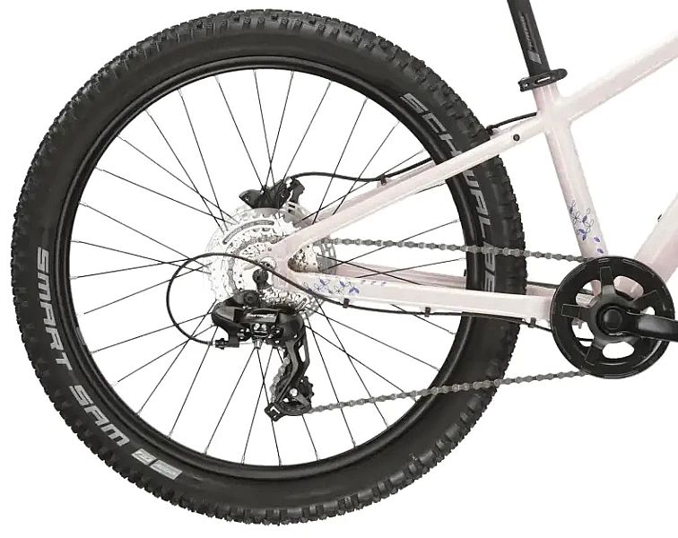 Rower młodzieżowy Kross Lea Jr 2.0/24" 2024 DISC + Oświetlenie LED DAR
