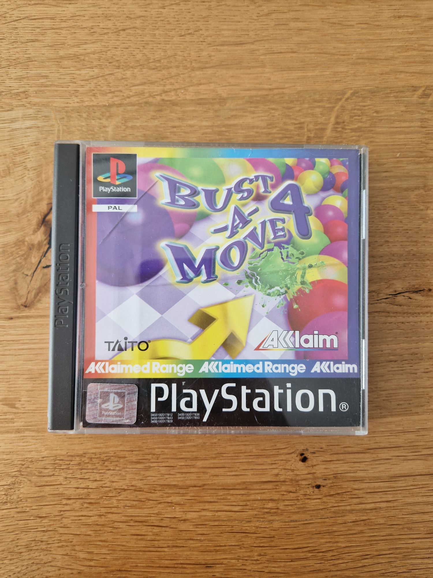 Bust A Move 4 ps1 psx PlayStation 3xA