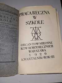 Ksiazka Praca ręczna w szkole