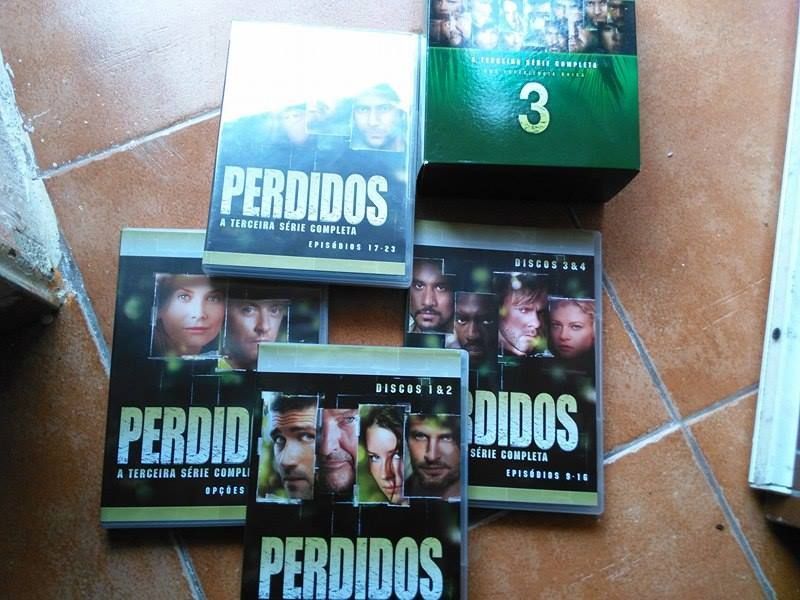 Séries de DVD's originais The Lost - Os perdidos