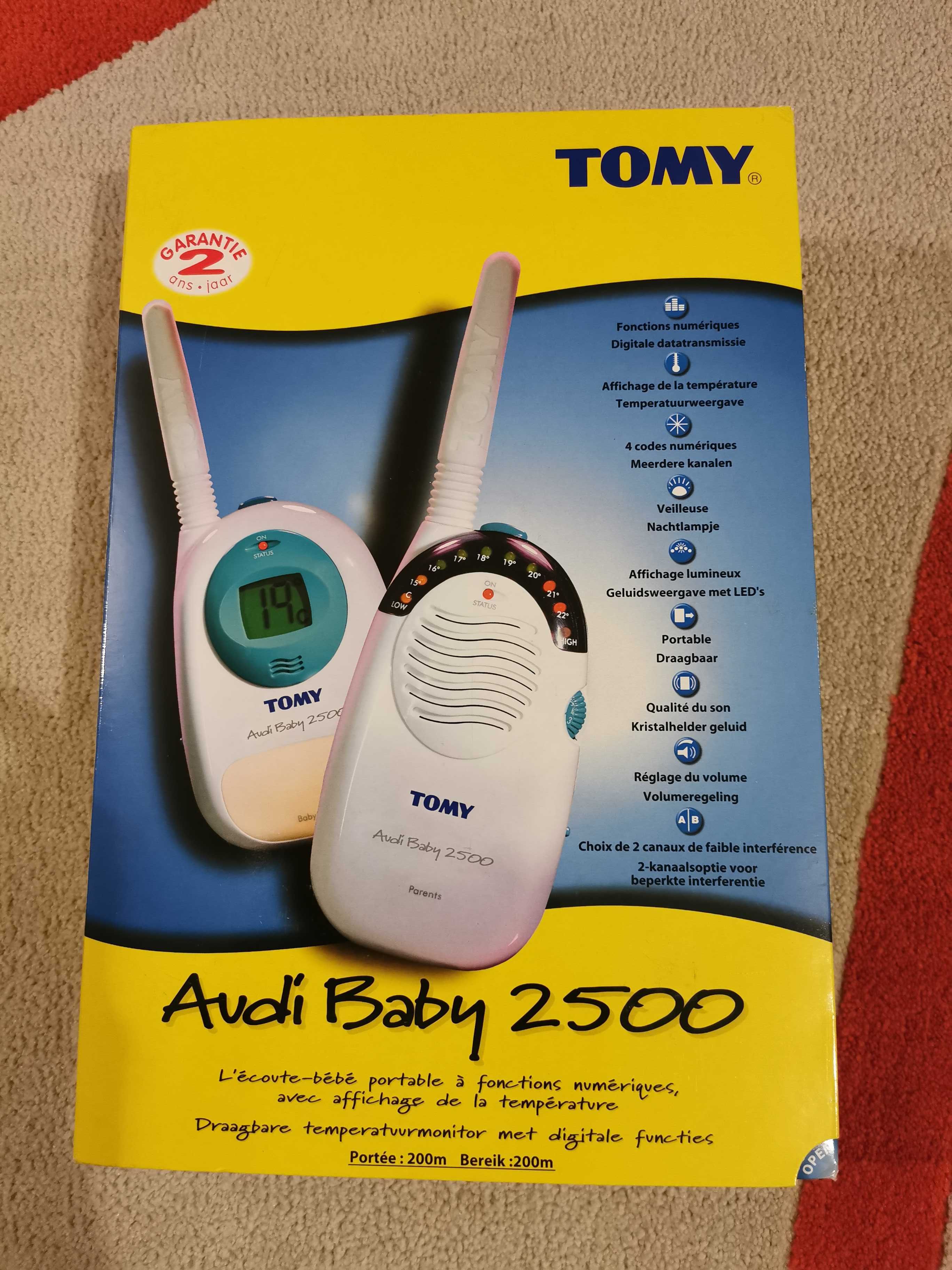 Intercomunicador Tomy - Audi Baby 2500 - Novo