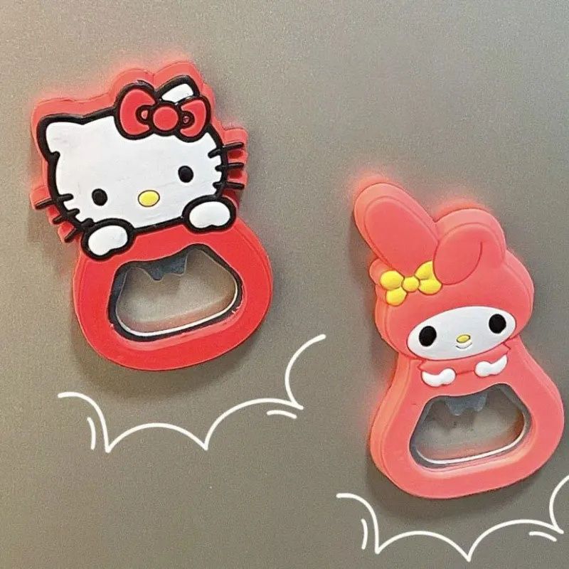 Hello kitty Открывашка магнитная аниме канцтовары школьные Стич карта