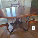 Beautiful Walnut Vintage Dining Table