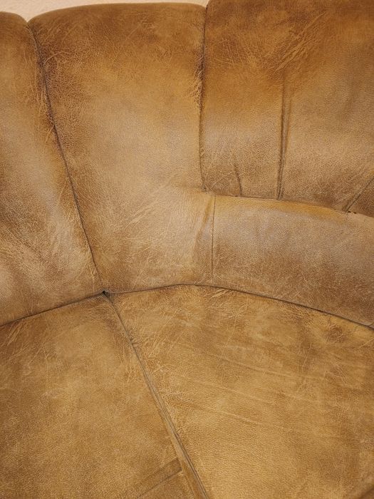 Диван кутовий шкіряний