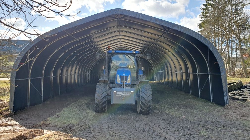 Hala łukowa 9x20x4,5m 180m2 "OD RĘKI" na bele garaż wiata magazyn nami