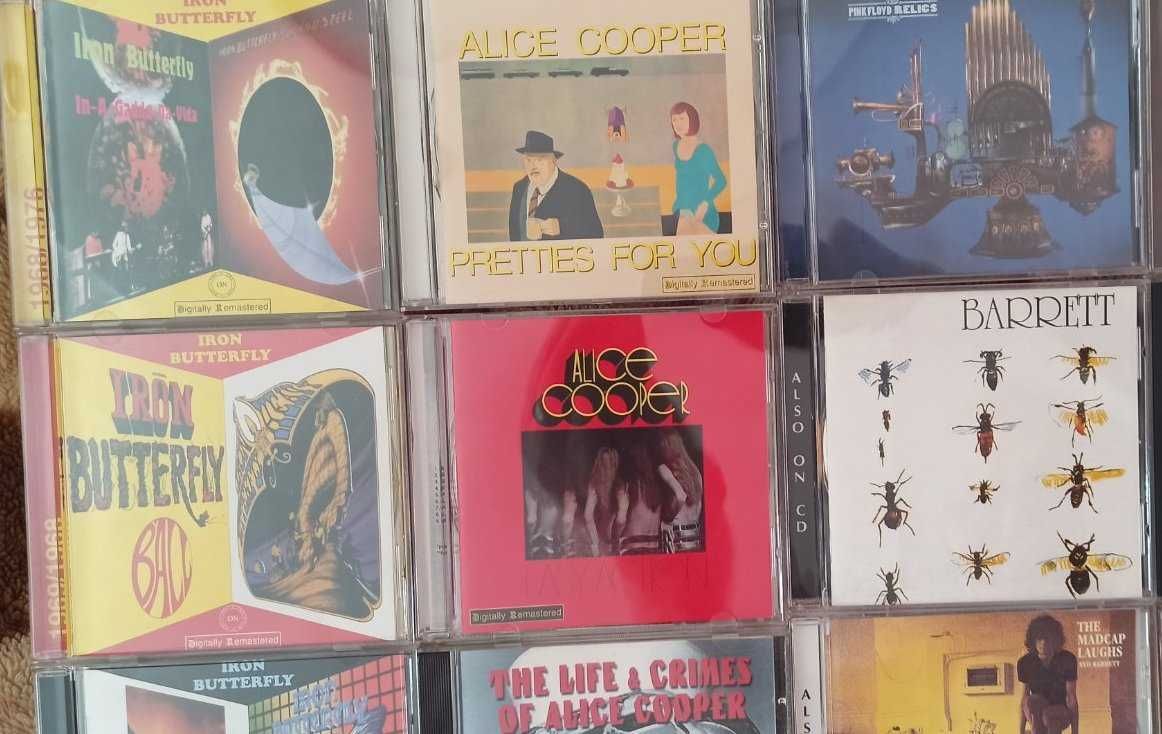 Продам CD диски Alice Cooper,Pink Floyd,Iron Butterfly
..