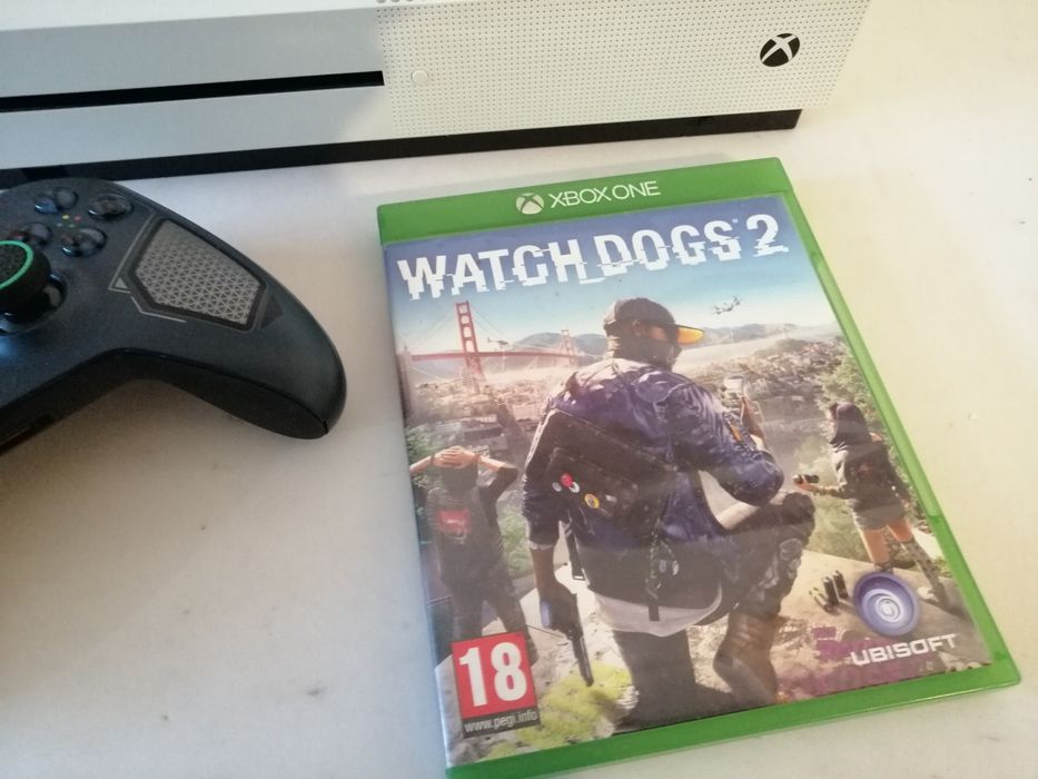 Xbox one s + watch dogs 2