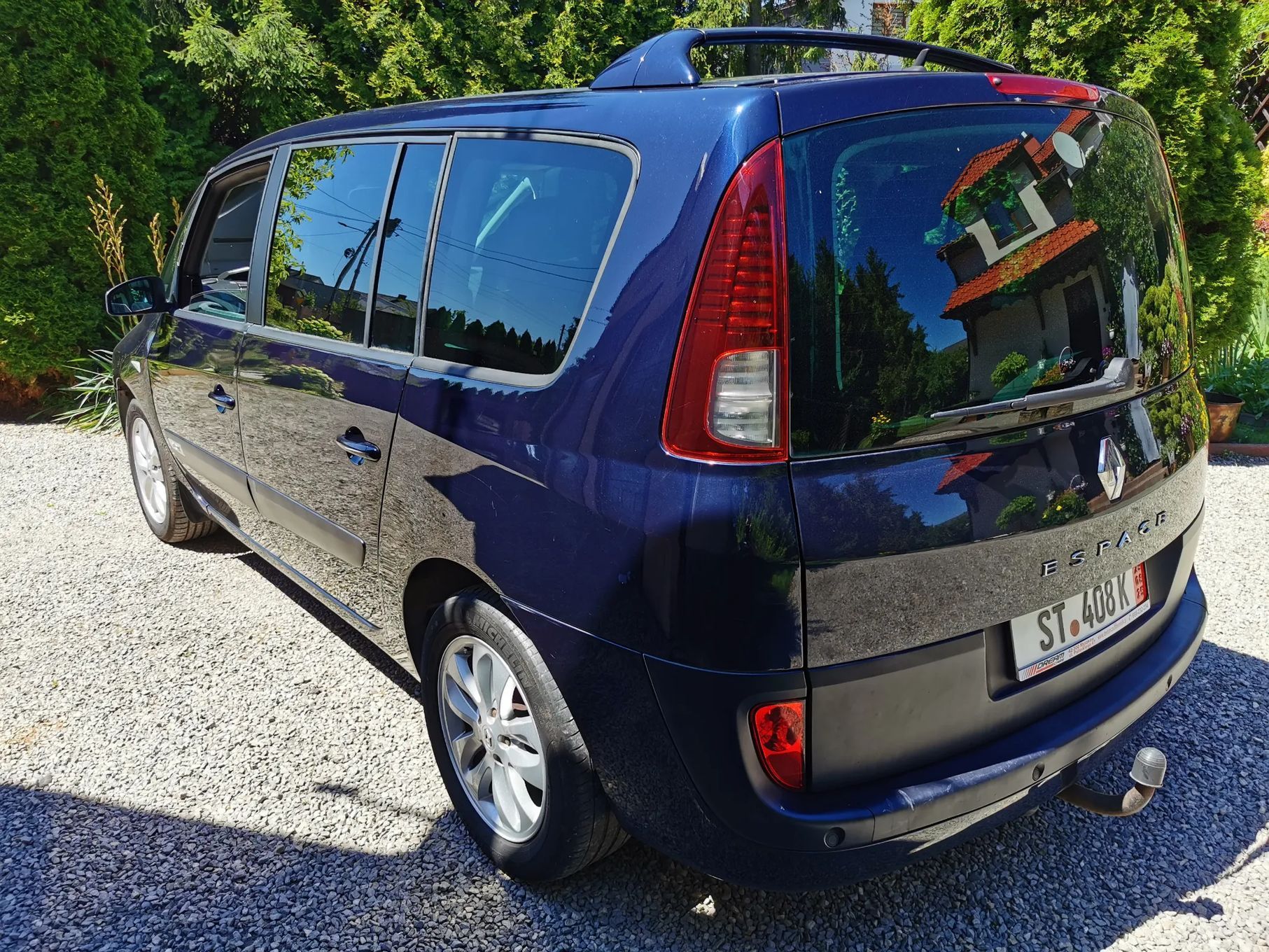 Renault Grand Espace 2,0T XENON navi dvd 4x klima panorama dach 7 osób opłacony