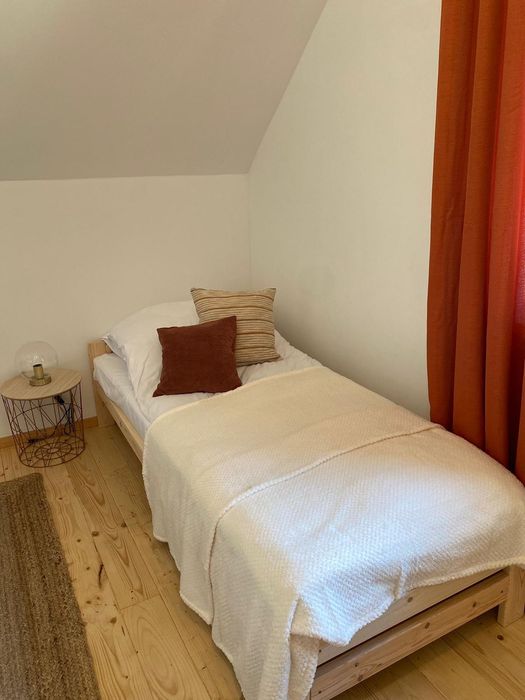 Domek nad jeziorem Korzybie sauna balia jacuzzi