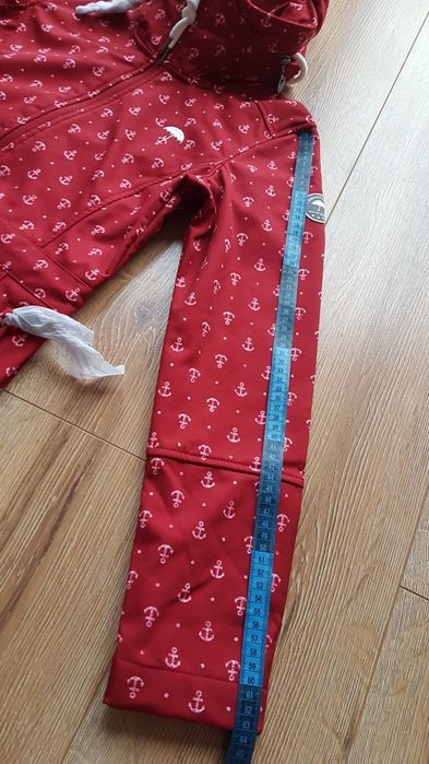 Schmuddelwedda softshell kurtka płaszcz damski na polarze nieprzemakal