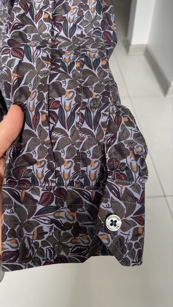 Koszula męska Wólczanka, slim fit, rozmiar 41