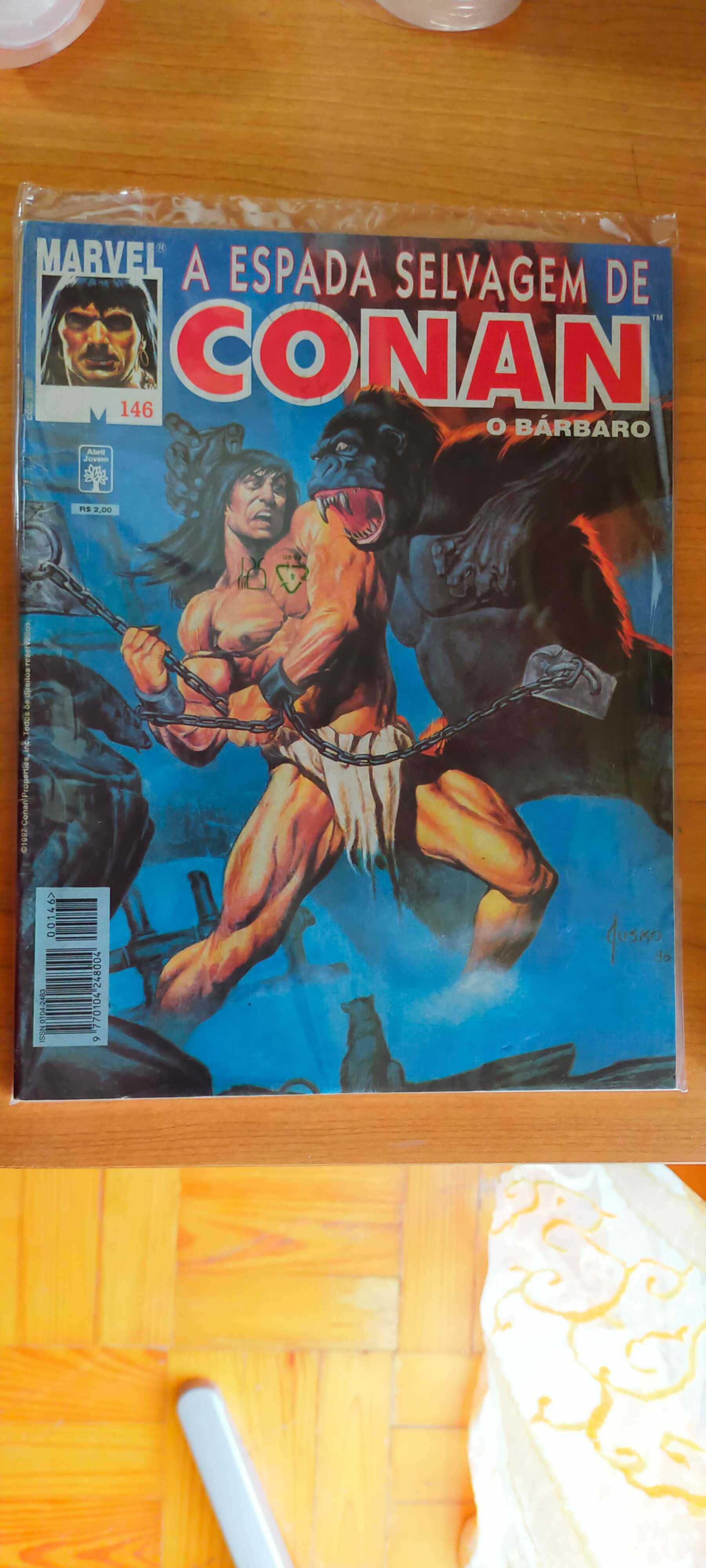 Revistas Conan - A Espada Selvagem como novos