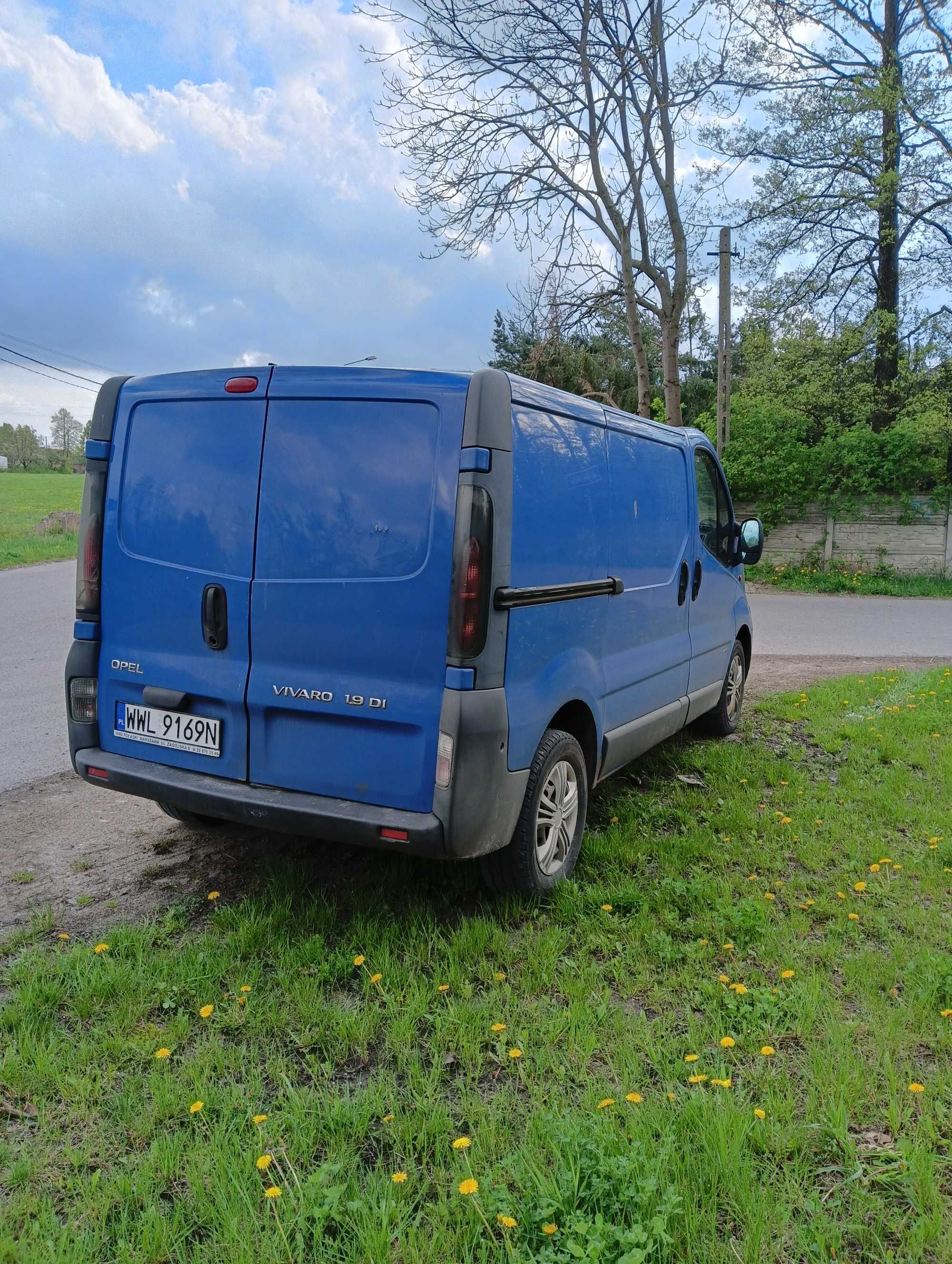 Opel Vivaro renault trafic 1.9 2003rok zamiana na motor OC na rok