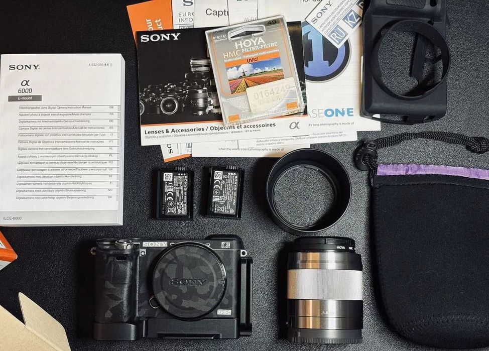 Kamera Sony A6000 + Sony 50mm 1.8 OSS