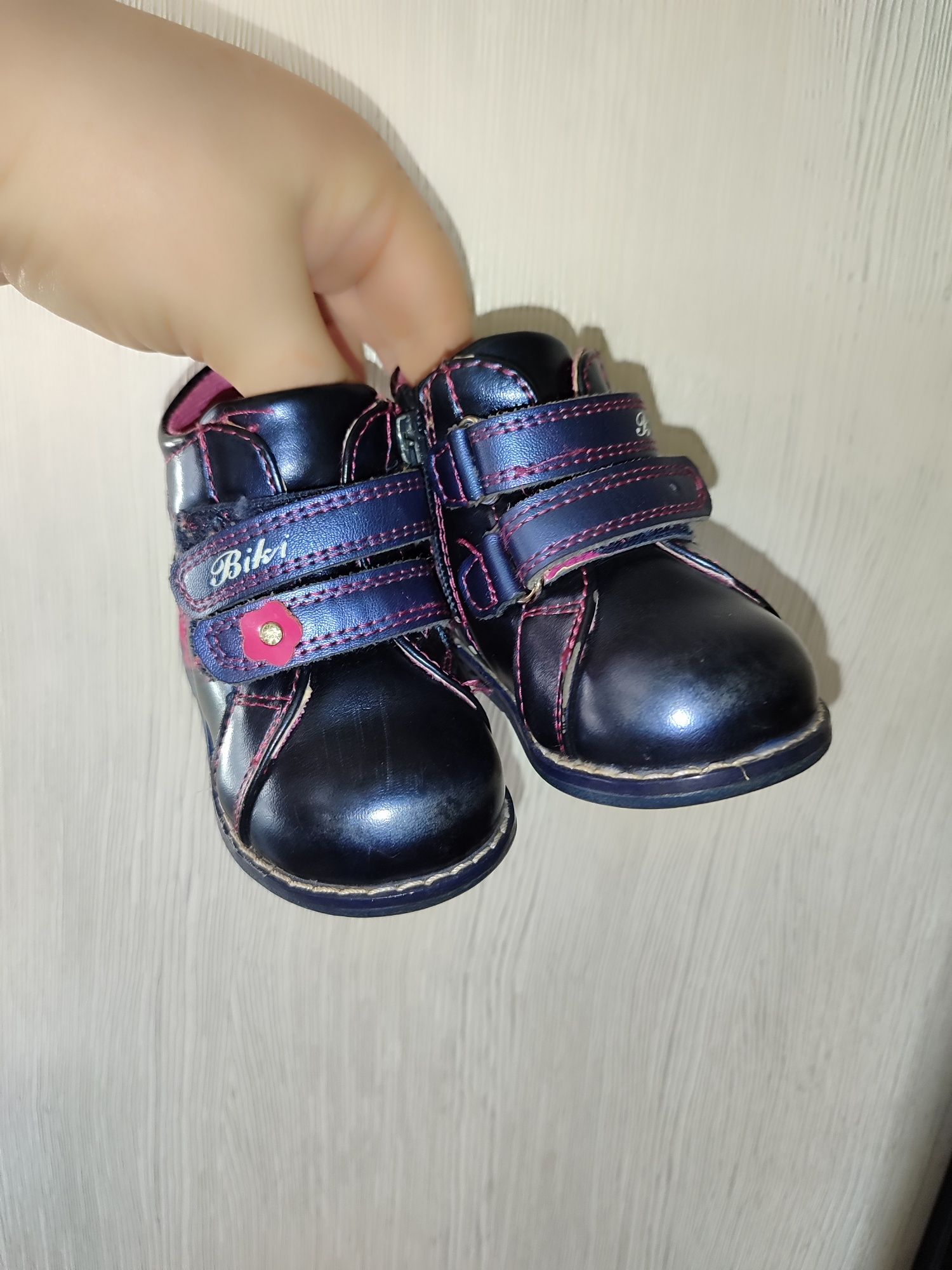 Термочоботи для дівчинки Tiflani Tex, устілка 15 см,  подарунок шапка!