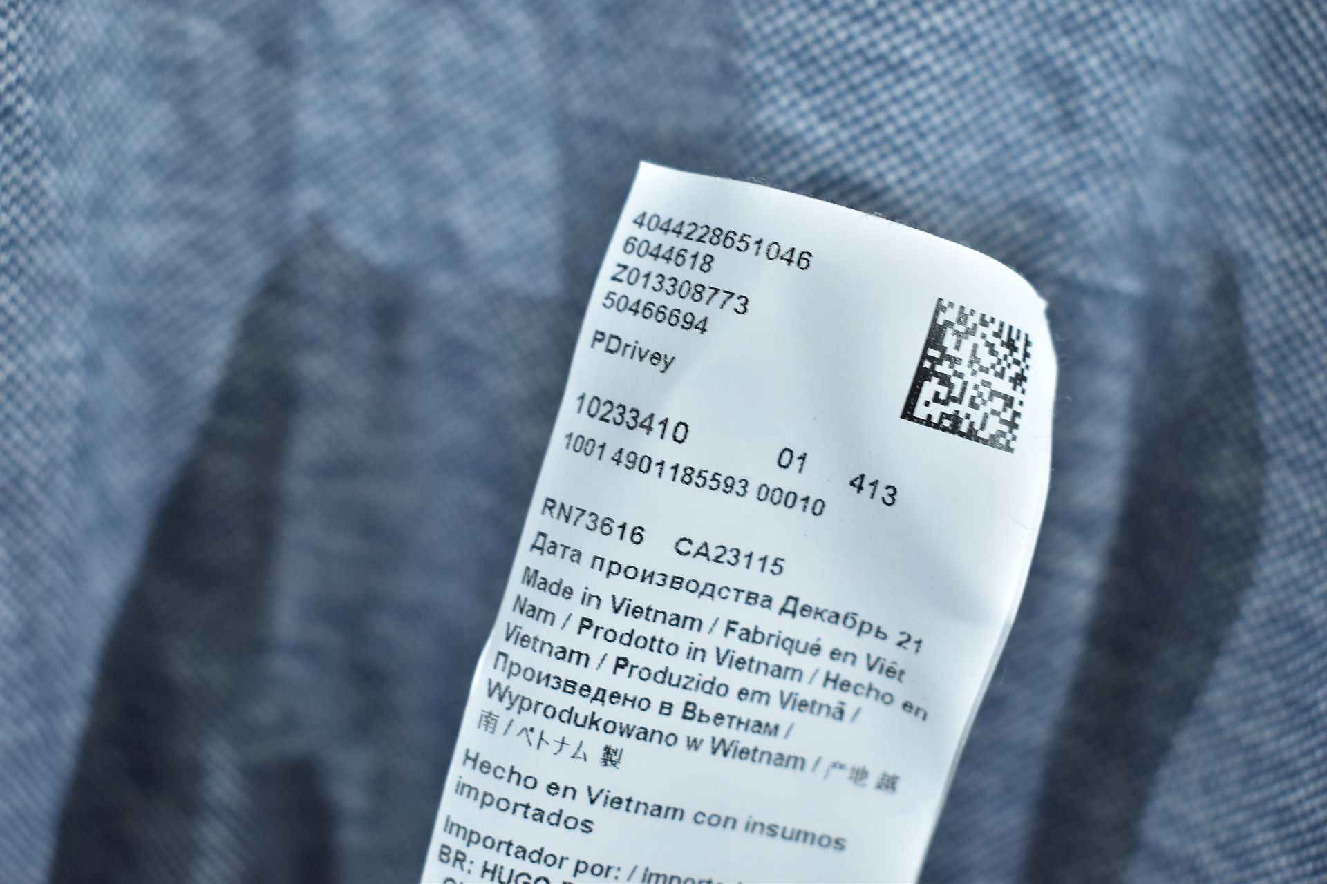 Hugo Boss Męska Koszulka Polo Z Logiem L
