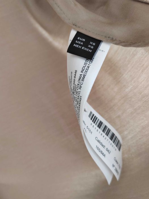 Satynowa koszula Massimo Dutti