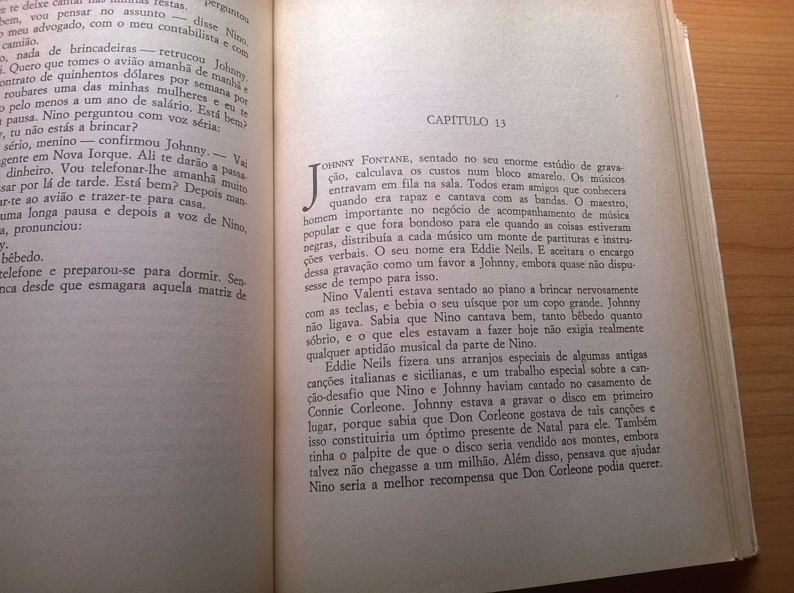 "O Padrinho" (1.ª ed.) - Mário Puzo (portes grátis)