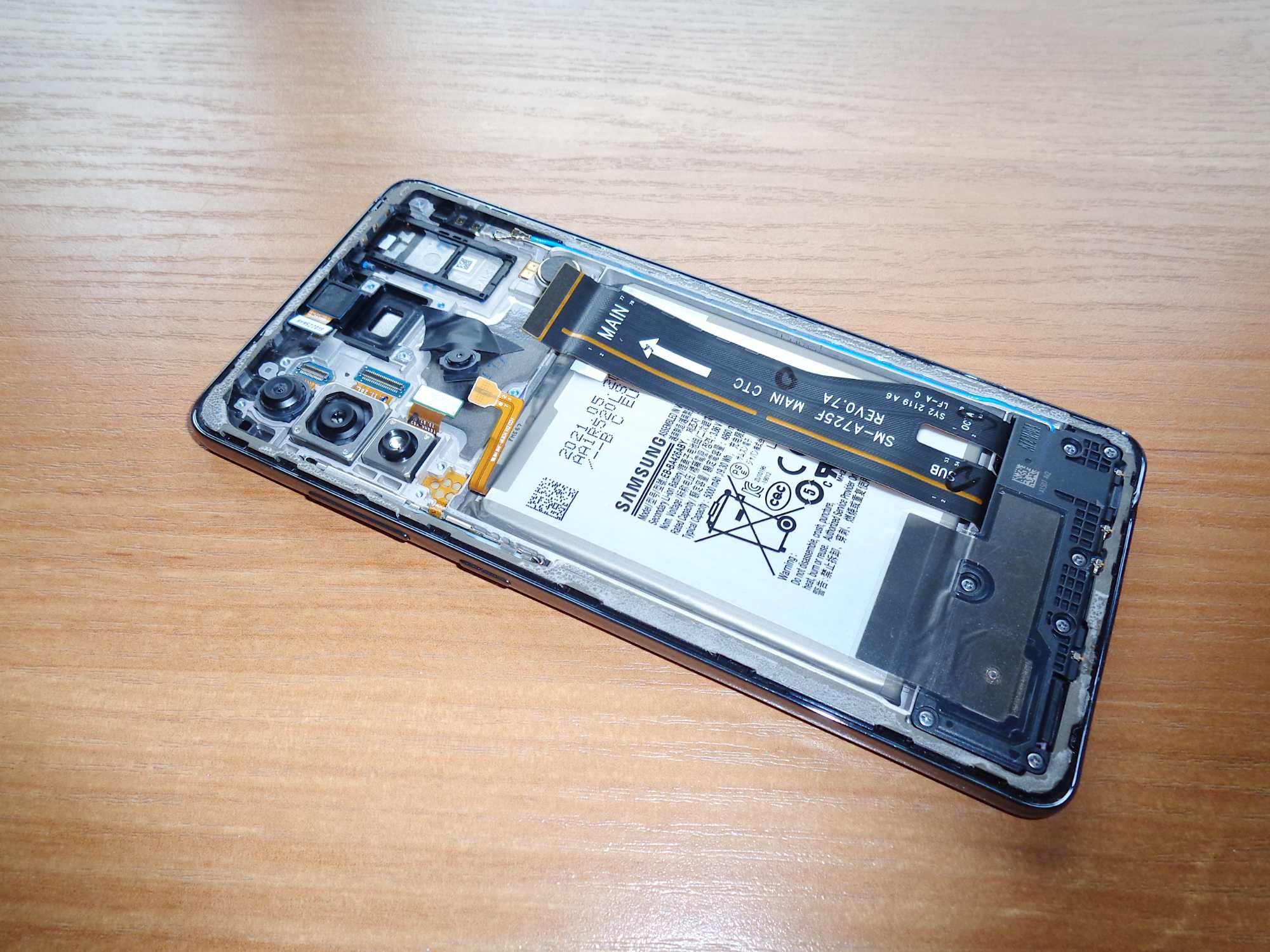Samsung Galaxy A72 Ekran Wyświetlacz Bateria Części (12)