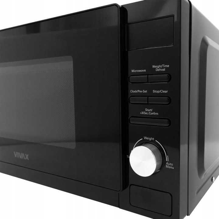 Kuchenka mikrofalowa mikrofalówka Vivax MWO-2070 BL – Funkcjonalna