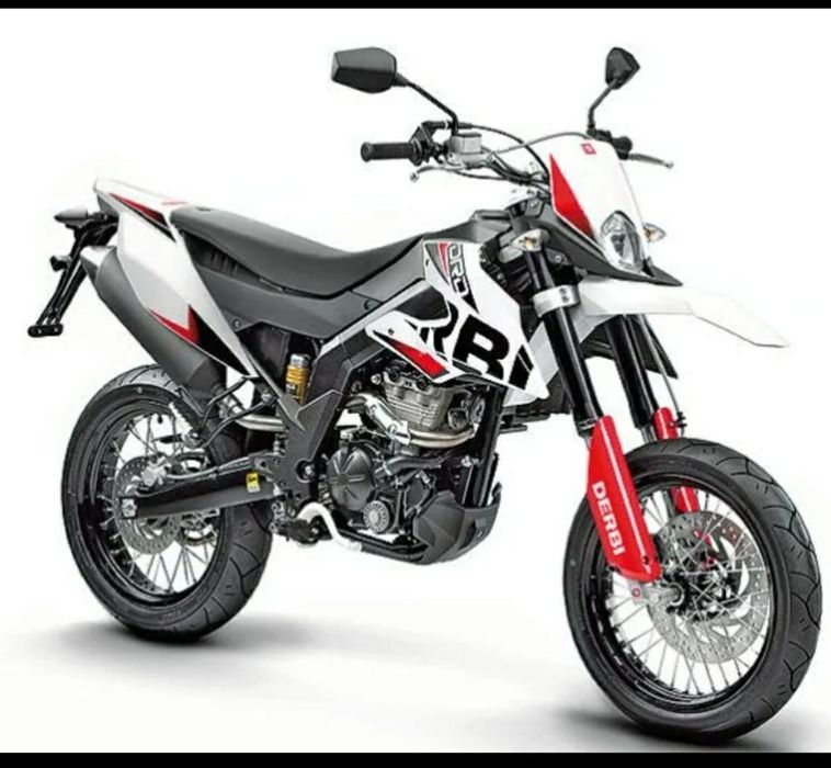 Мотоцикл Derbi Senda DRD125 SM, Aprilia RX