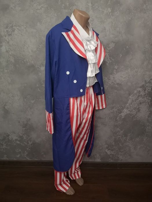 Карнавал маскарад костюм фрак американський Дядько Сем косплей хеловін