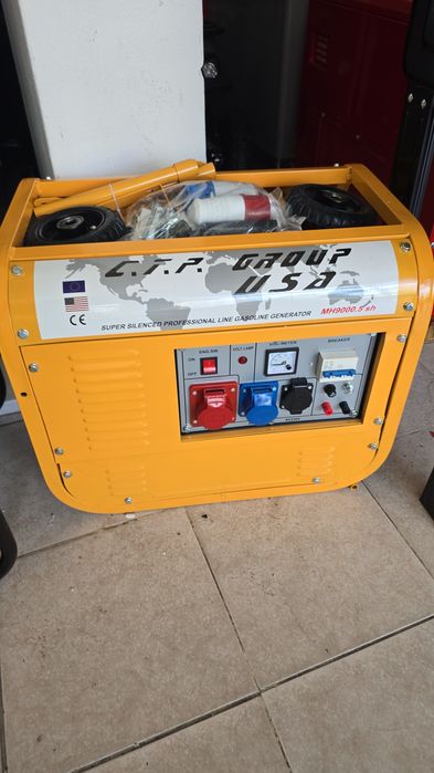 Gerador gasolina de 9000 watts novo