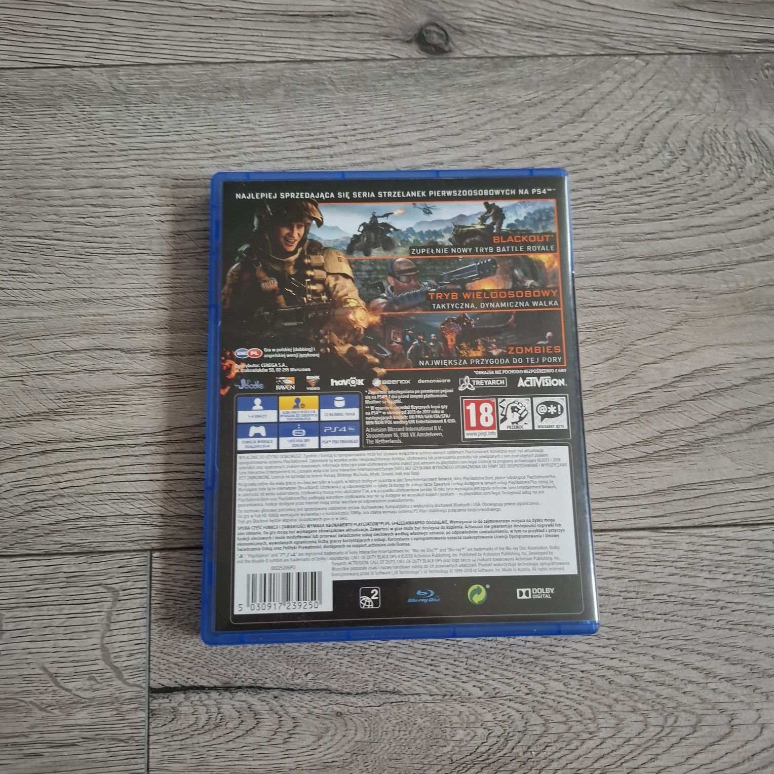 Call of duty black ops 4 ps4