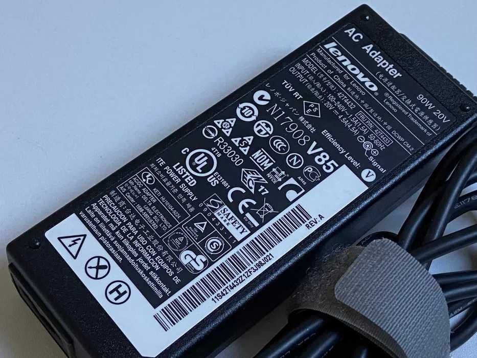 ZASILACZ LENOVO/IBM 90W 20V 4,5A 42T4432 CE 100% sprawny okazja !!