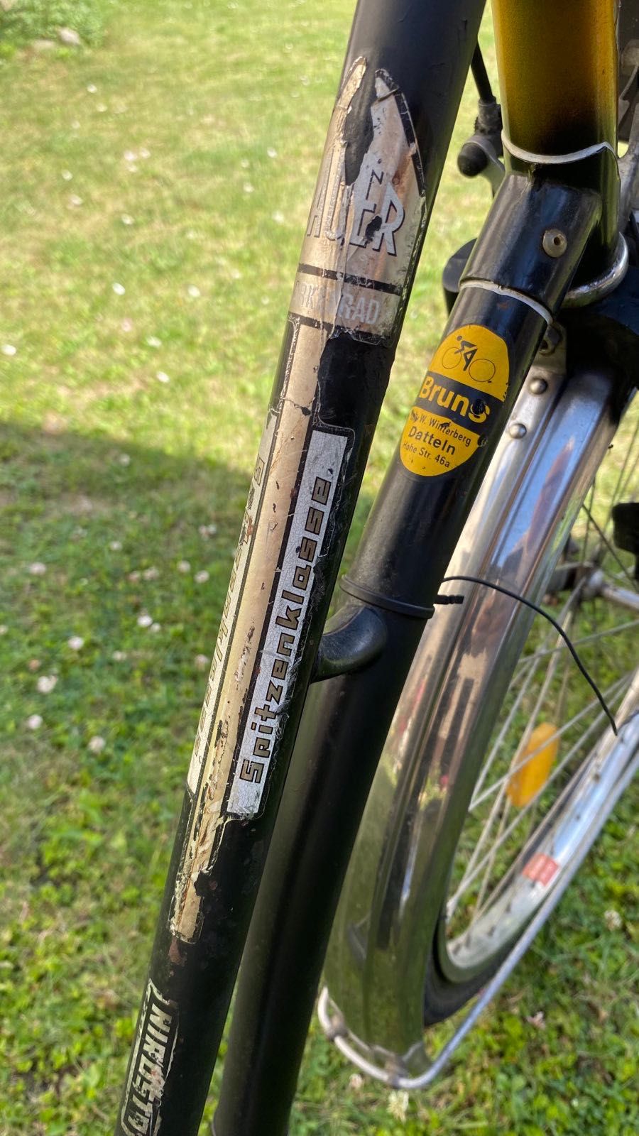 stary niemiecki rower damka, holenderka Bauer Spitzenklasse
