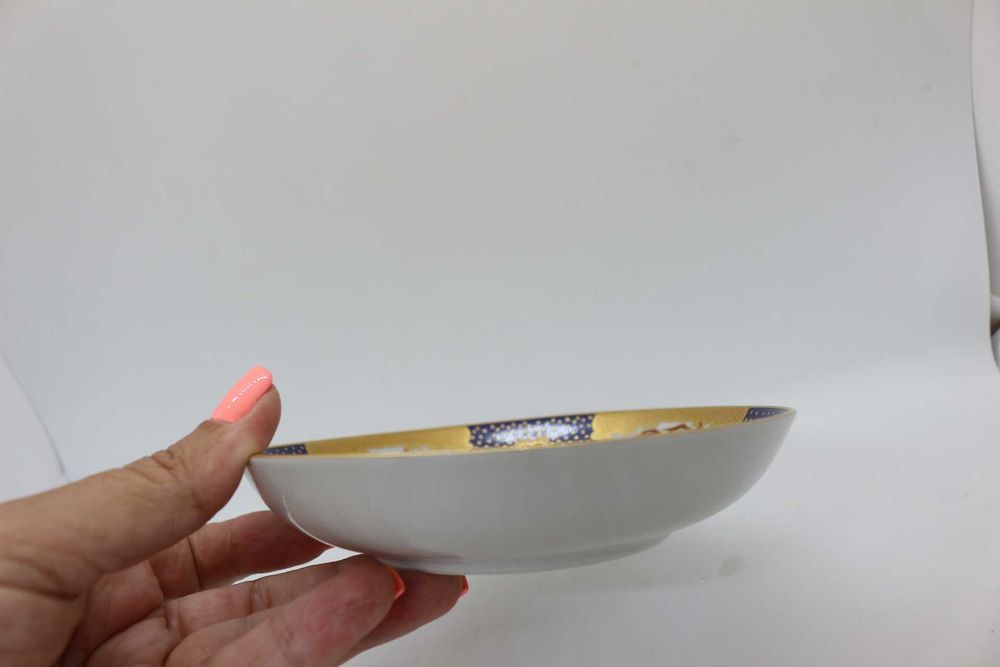 Prato 14 cm Coleção Golden Butterfly Mottahedeh Vista Alegre