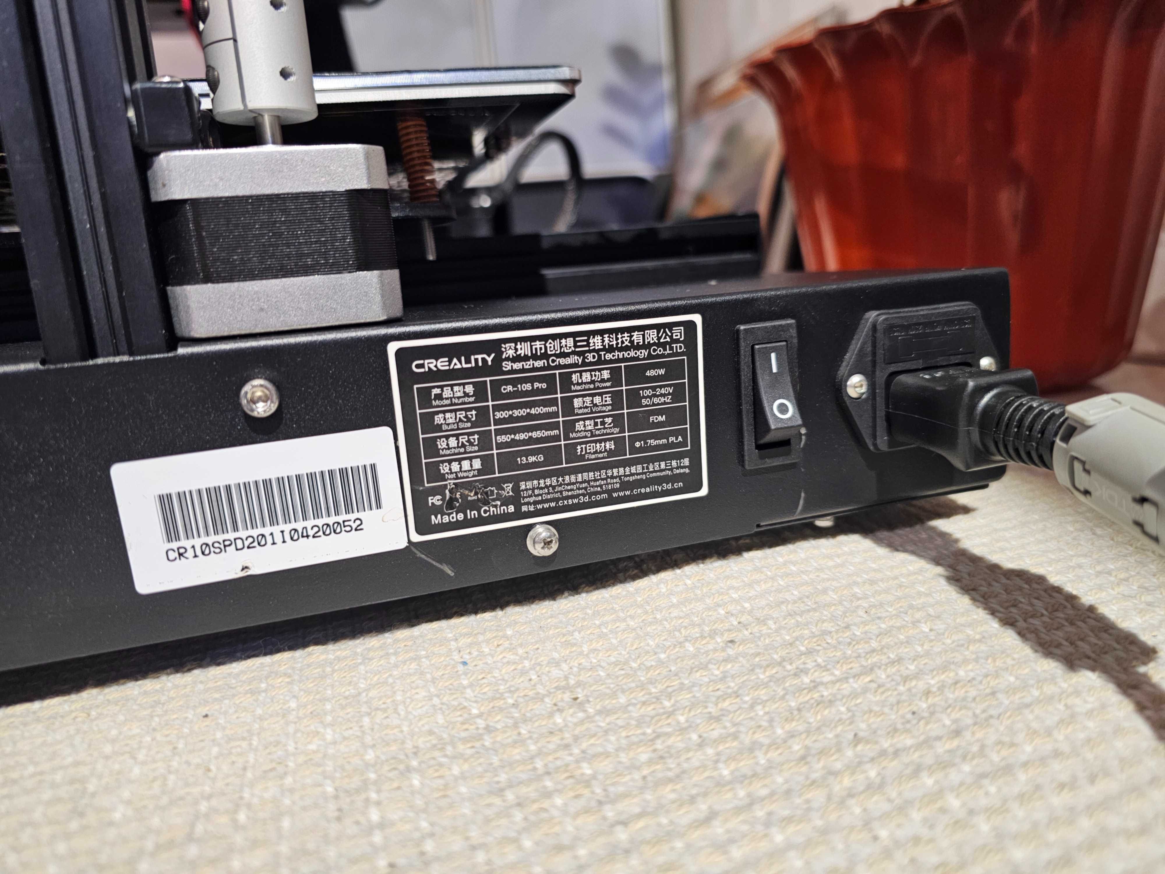 3D принтер Creality CR-10S Pro 300х300х400