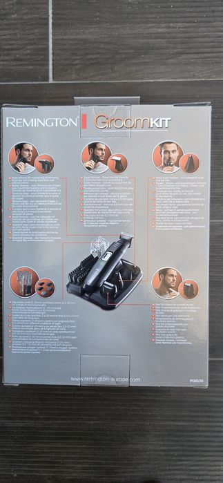 Kit completo da Remington para cuidar da barba