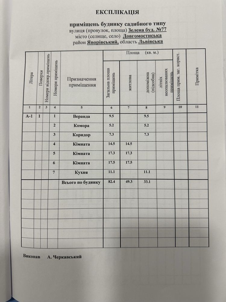 Будинок у с. Довгомостиська (Львівська обл.)