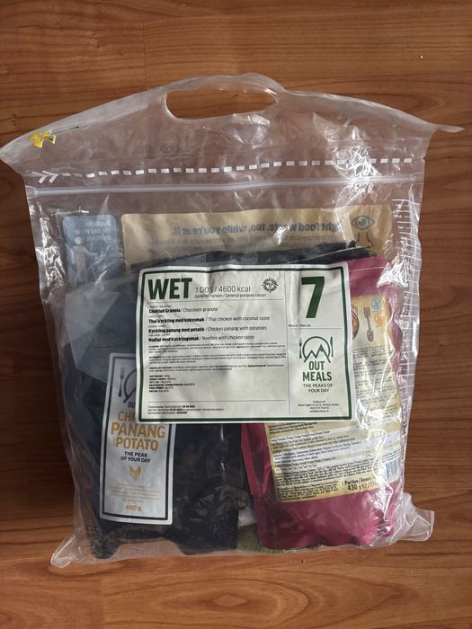 Racja żywnościowa 24 h - armia szwedzka