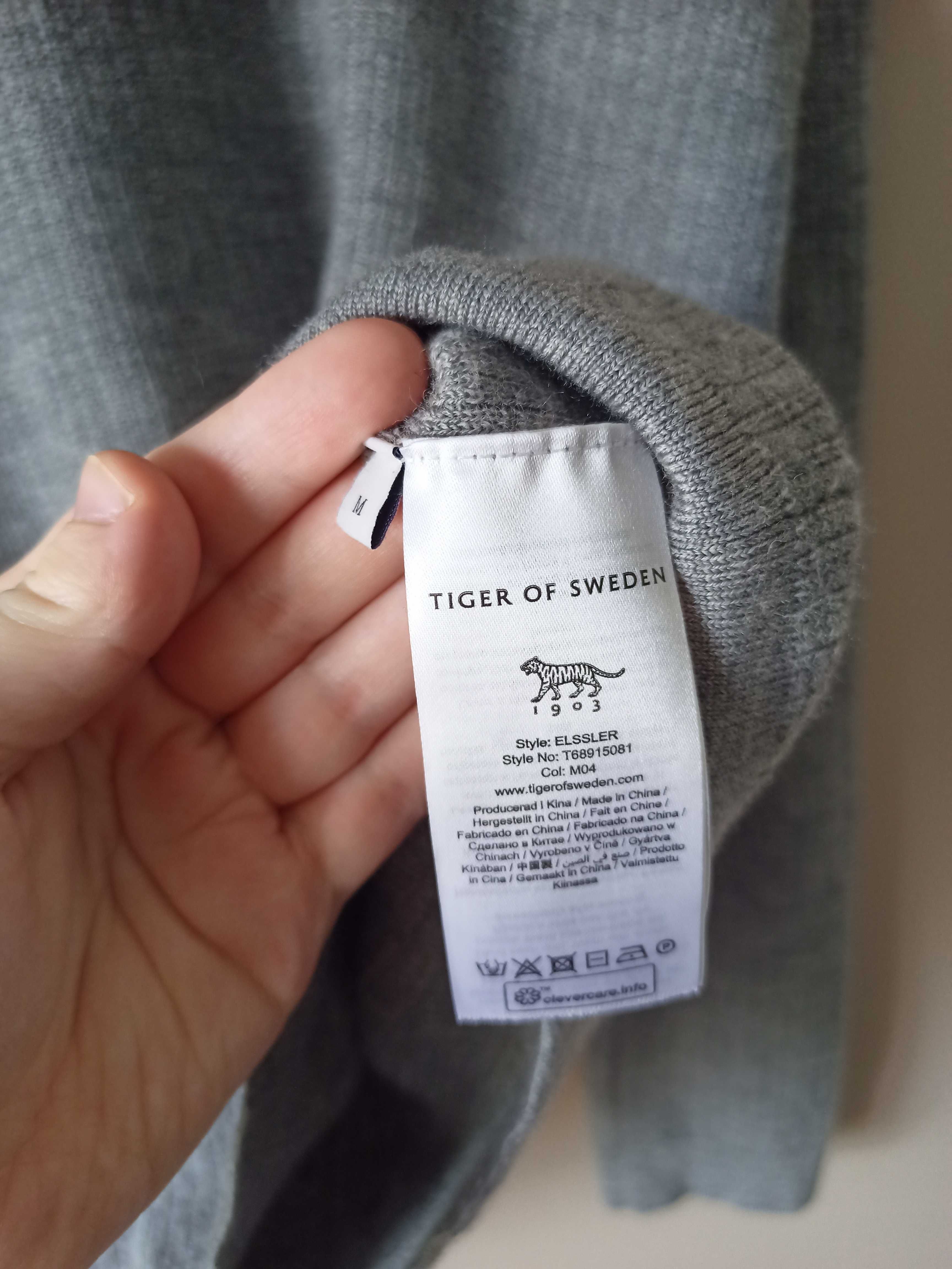 Sweter męski 100% Merino wool Tiger of Sweden